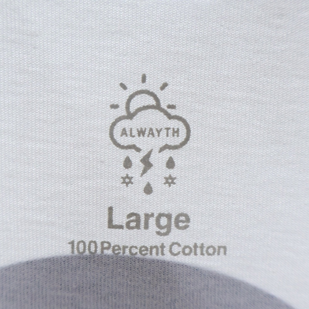 BBS BARBER SAKOTA(バーバーサコタ) ×ALWAYTH ×WAKE SAPPORO bicycle Long Sleeve Tshirt オールウェイズ ウェイク札幌 バイシクルプリント ロングスリーブTシャツ ホワイト