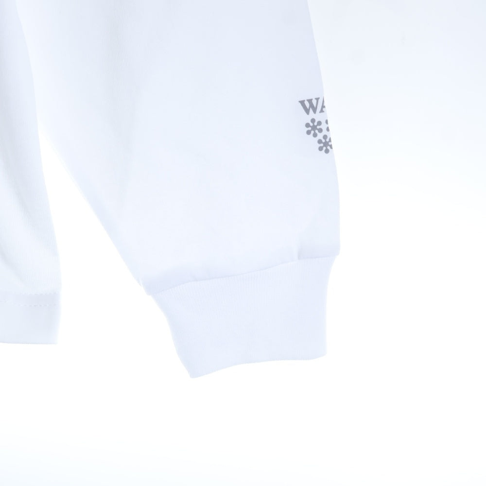 BBS BARBER SAKOTA(バーバーサコタ) ×ALWAYTH ×WAKE SAPPORO bicycle Long Sleeve Tshirt オールウェイズ ウェイク札幌 バイシクルプリント ロングスリーブTシャツ ホワイト