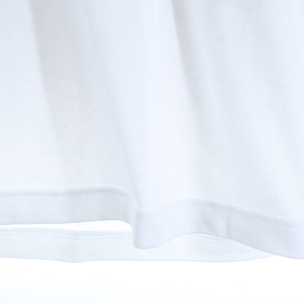 BBS BARBER SAKOTA(バーバーサコタ) ×ALWAYTH ×WAKE SAPPORO bicycle Long Sleeve Tshirt オールウェイズ ウェイク札幌 バイシクルプリント ロングスリーブTシャツ ホワイト