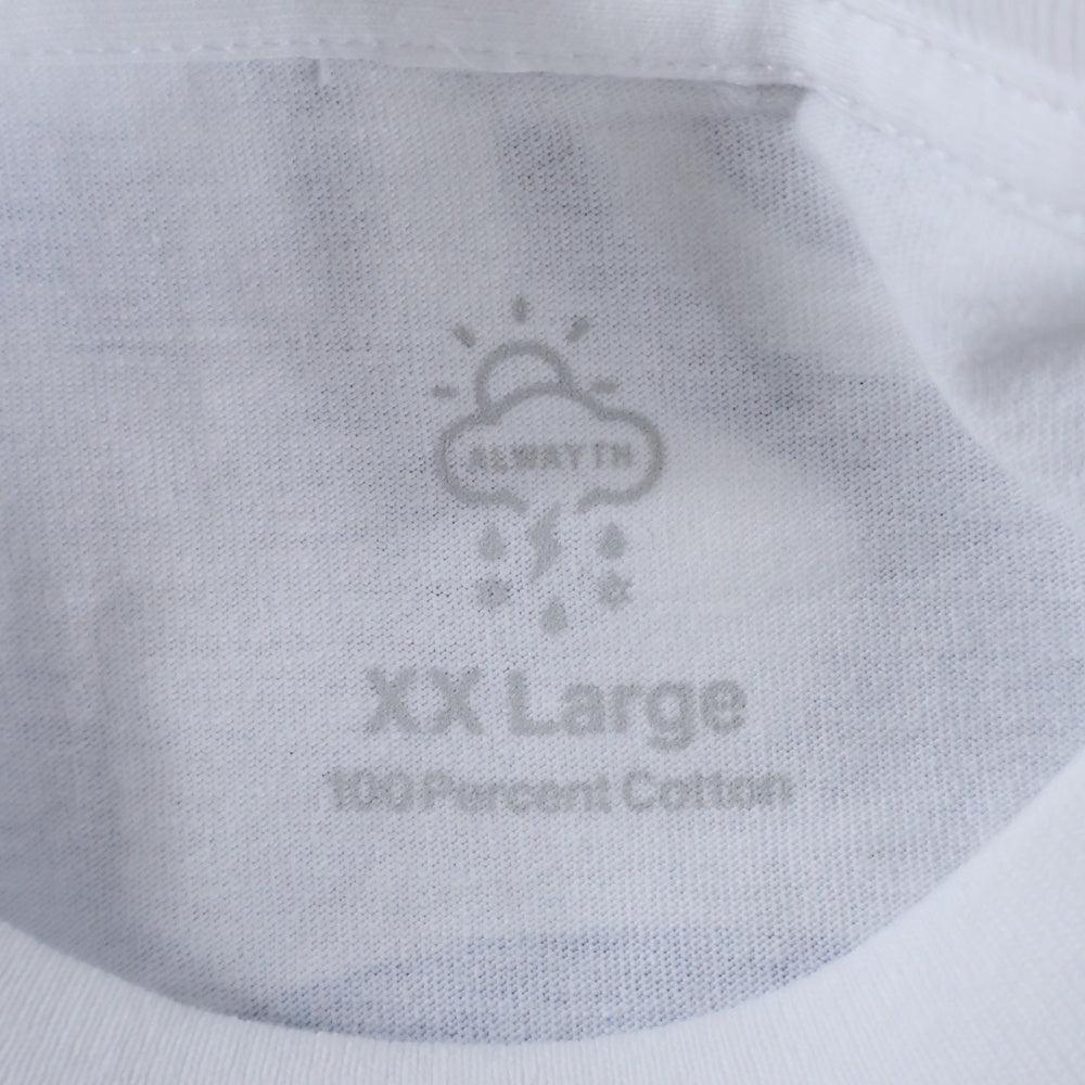 BBS BARBER SAKOTA(バーバーサコタ) ×ALWAYTH ×WAKE SAPPORO bicycle Long Sleeve Tshirt オールウェイズ ウェイク札幌 バイシクルプリント ロングスリーブTシャツ ホワイト