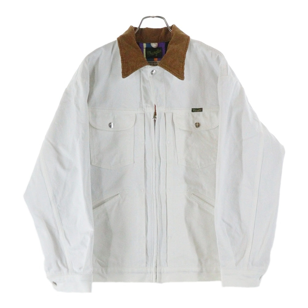 WACKO MARIA(ワコマリア) 23AW ×WRANGLER DENIM TRUCKER JACKET ラングラー デニムトラッカージャケット ホワイト 23FW-WMO-WG01