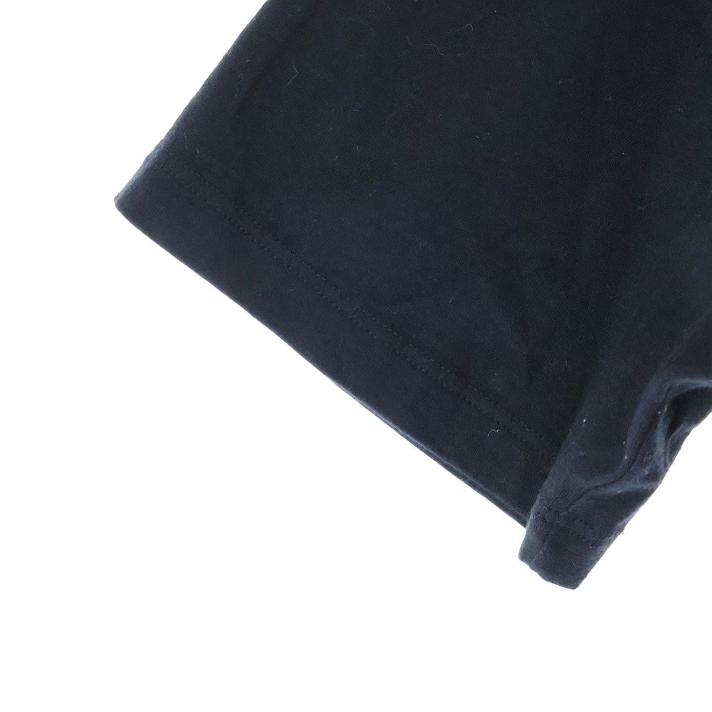 MM6 Maison Margiela(エムエムシックスメゾンマルジェラ) UNLIMITED EDITION TEE フロントプリントTシャツ 半袖クルーネックカットソー ブラック S32GC0522 S21058