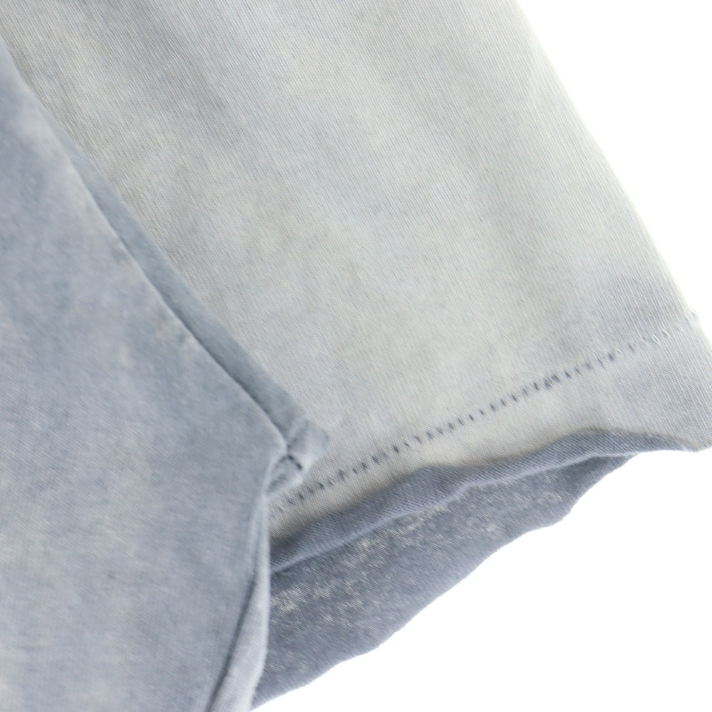 RIVINGTON roi Rebis(リヴィントンロイレビス ) GARDENER WASH T-SHIRT ガーデナー ウォッシュ加工 胸ロゴTシャツ 半袖クルーネックカットソー グレー