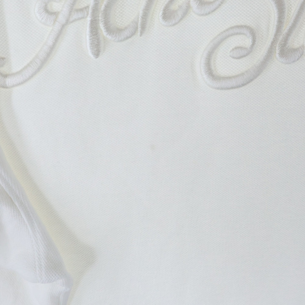 Acne Studios(アクネ ストゥディオズ) 25SS ロゴ刺繍 クルーネック 半袖Tシャツ カットソー ホワイト FN-UX-TSHI000121