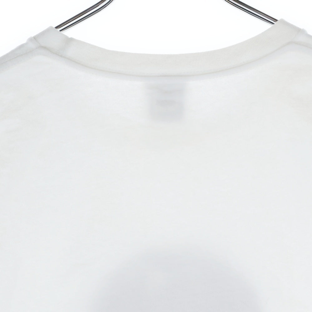 A BATHING APE(アベイシングエイプ) BARY MILO ベイビーマイロ サルカモ プリント 半袖 カットソー Tシャツ ホワイト 002TEL251002M