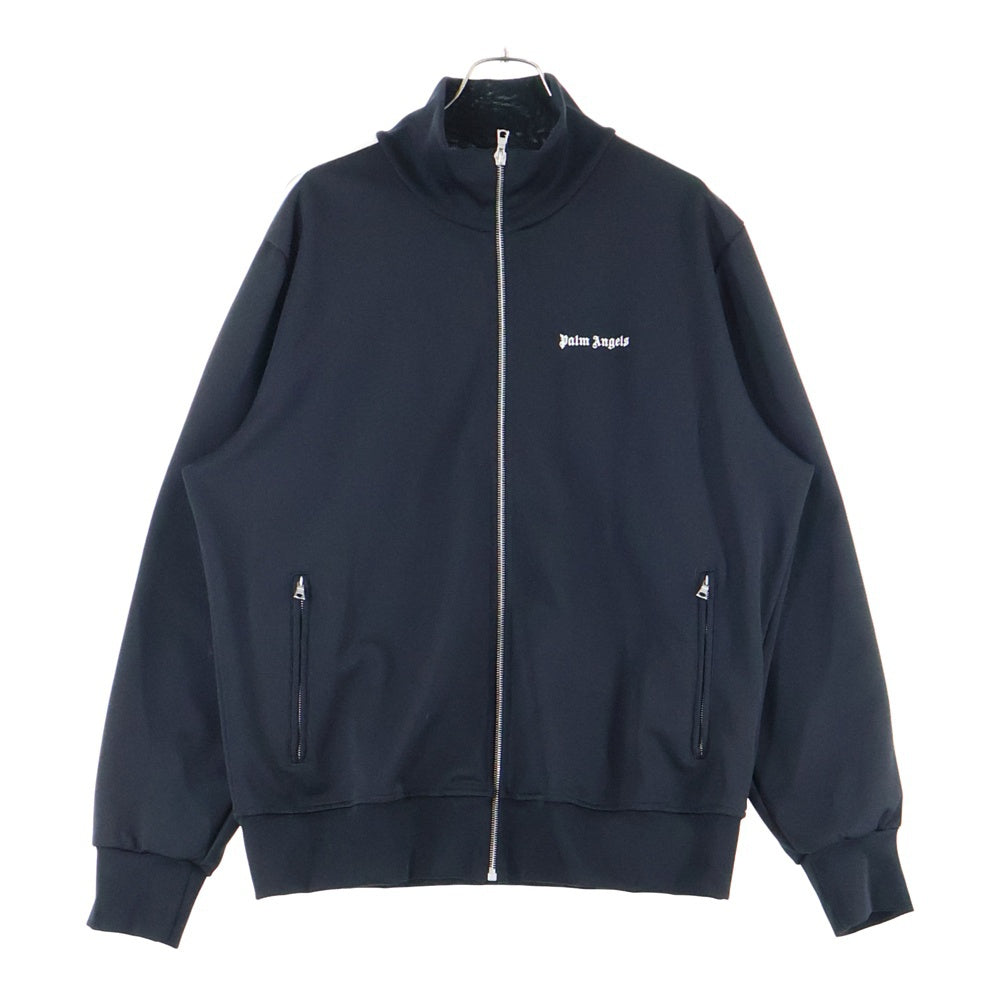 Palm Angels(パームエンジェルス) 23AW ロゴ プリント トラックジャケット ブラック PMBD058F23FAB001