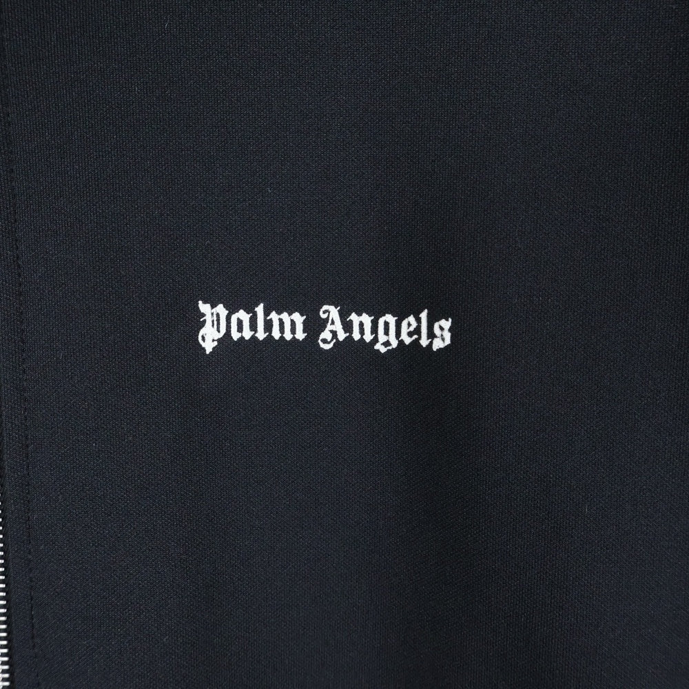Palm Angels(パームエンジェルス) 23AW ロゴ プリント トラックジャケット ブラック PMBD058F23FAB001
