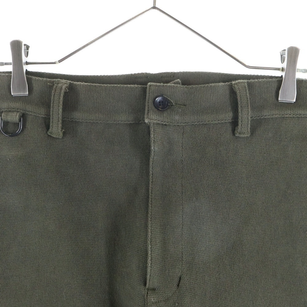 ISAMU KATAYAMA BACKLASH(イサムカタヤマバックラッシュ) SUPER STRETCH DOBBY CLOTH SARROUEL SKINNY PANTS スーパーストレッチ コットン サルエルスキニーパンツ ブラウン 2131-02