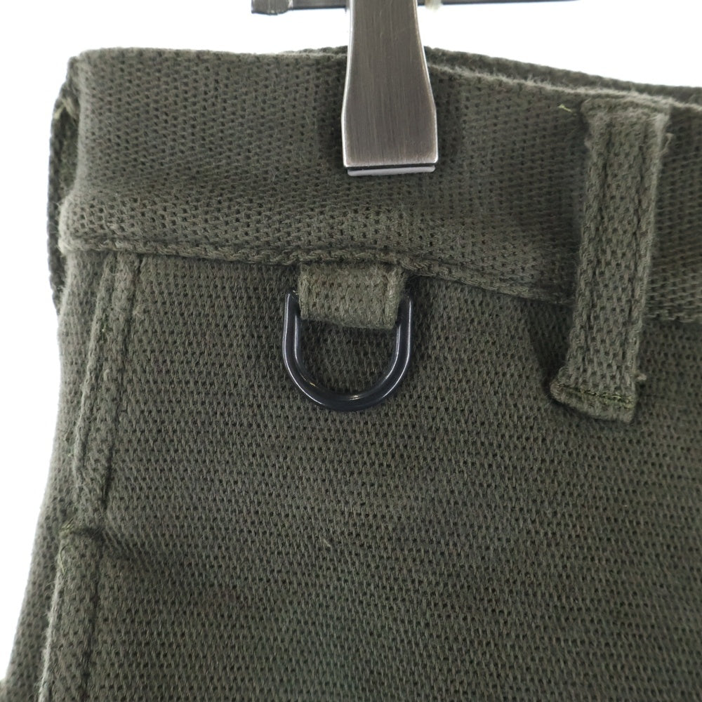 ISAMU KATAYAMA BACKLASH(イサムカタヤマバックラッシュ) SUPER STRETCH DOBBY CLOTH SARROUEL SKINNY PANTS スーパーストレッチ コットン サルエルスキニーパンツ ブラウン 2131-02