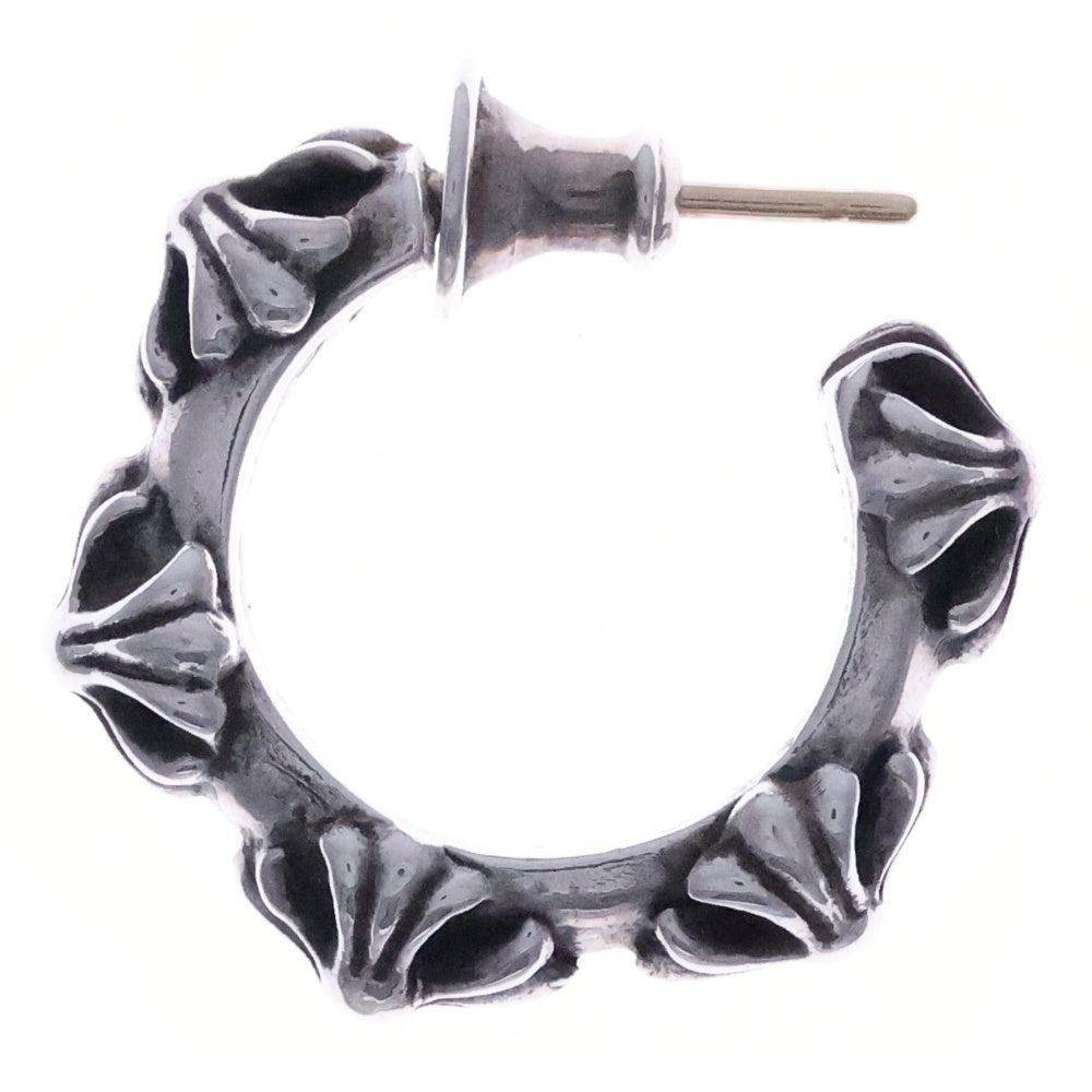 CHROME HEARTS(クロムハーツ) HOOP CROSS クロスバンド フープピアス シルバー BCA100