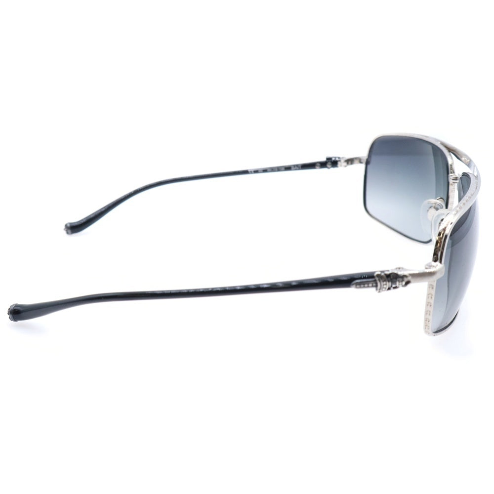 CHROME HEARTS(クロムハーツ) BAIT ダガーテンプル ティアドロップサングラス カラーレンズメガネ シルバー/ブラック