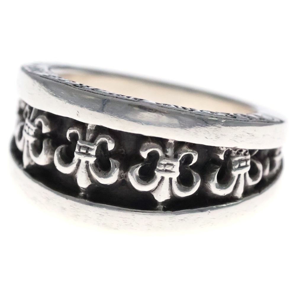 クロムハーツ【CHROMEHEARTS】BSフレア/ナローVバンドリング CHROME HEARTS(クロムハーツ) NARROW V ナローVバンド BSフレア リング