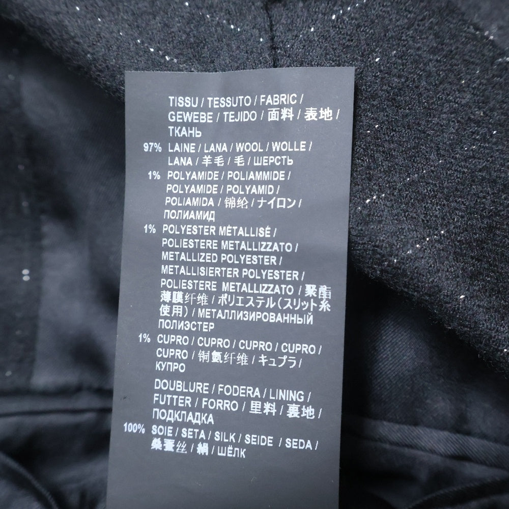 SAINT LAURENT PARIS(サンローランパリ) ラメストライプ 1B テーラードジャケット ブラック 577745 Y030V