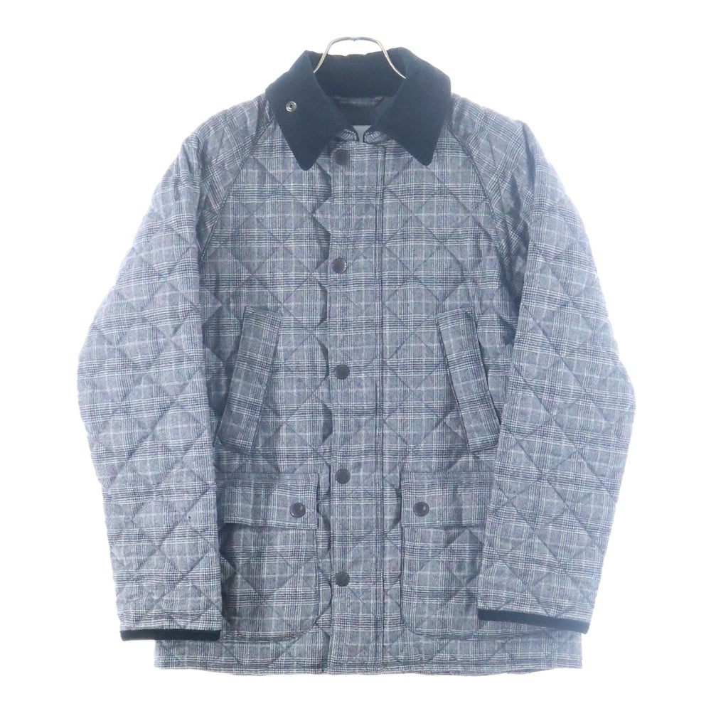 Barbour(バブアー) 18SS BEDALE ビデイル ウール キルティングジャケット コート グレー 1802200
