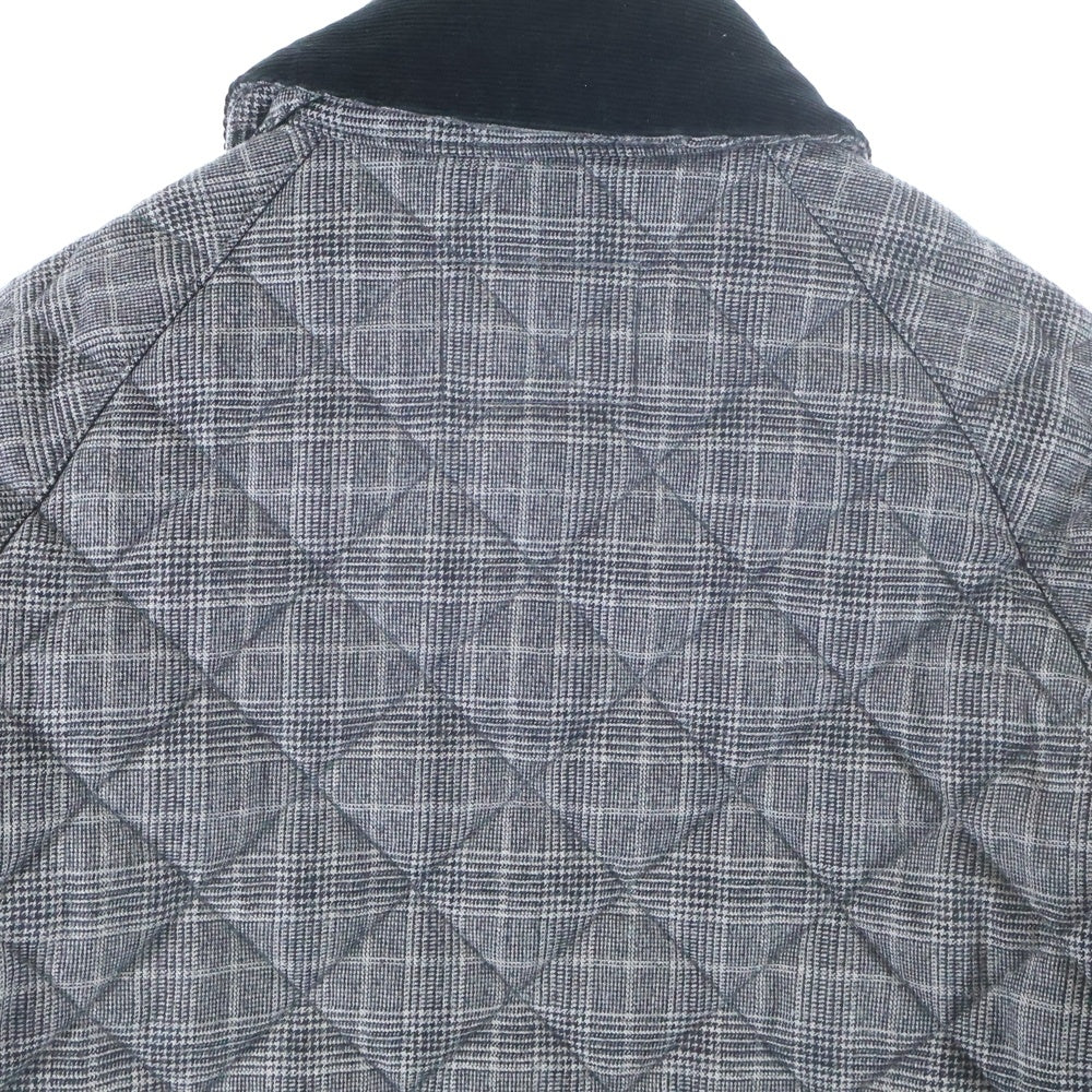 Barbour(バブアー) 18SS BEDALE ビデイル ウール キルティングジャケット コート グレー 1802200