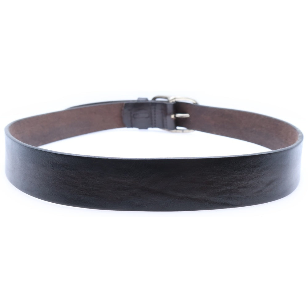 DSQUARED2(ディースクエアード) シルバーバックル レザーベルト ブラウン S71TP0433