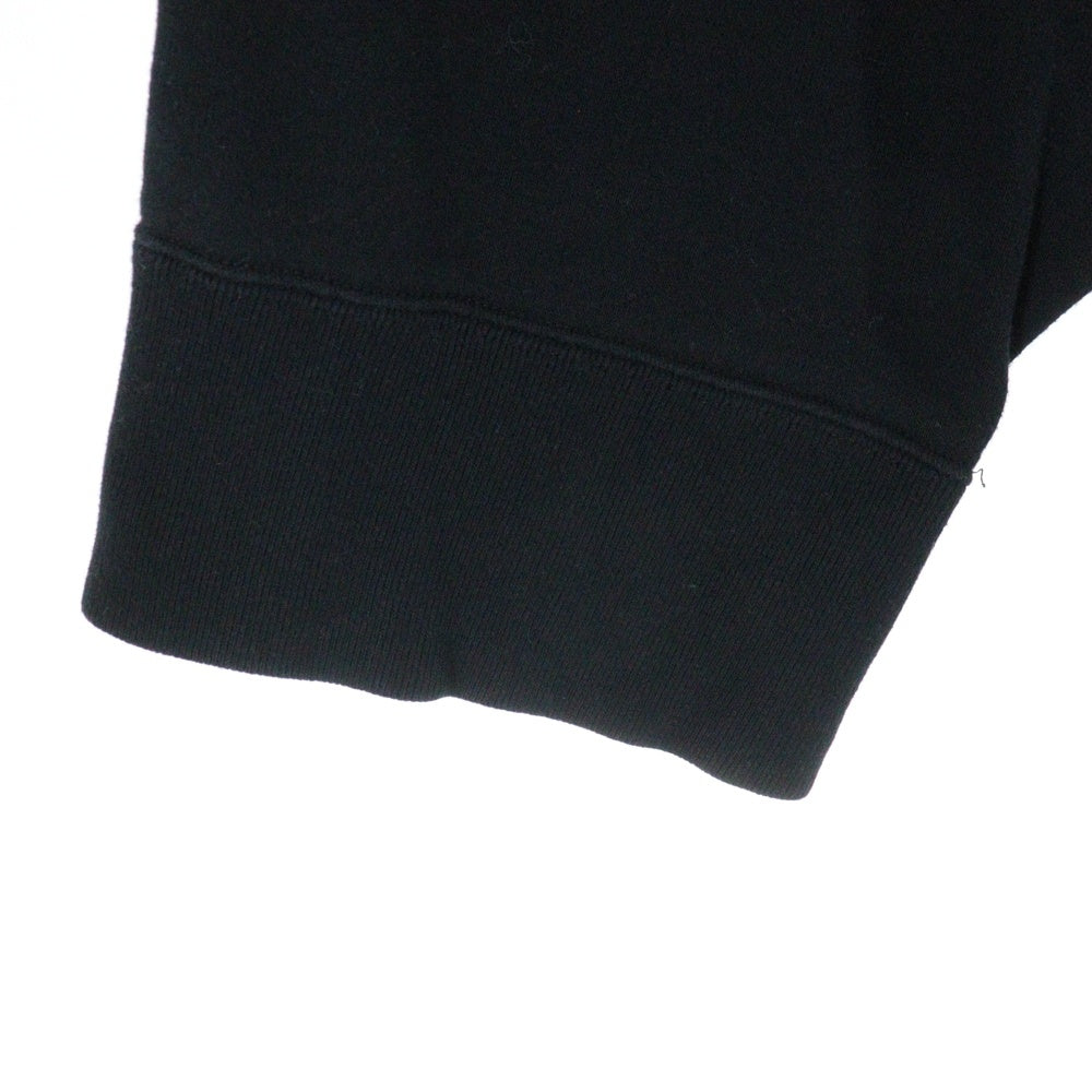 UNDERCOVER(アンダーカバー) 18AW BIG SWEAT 両面カレッジプリント オーバーサイズ プルオーバースウェットトレーナー ブラック UCV1804-4