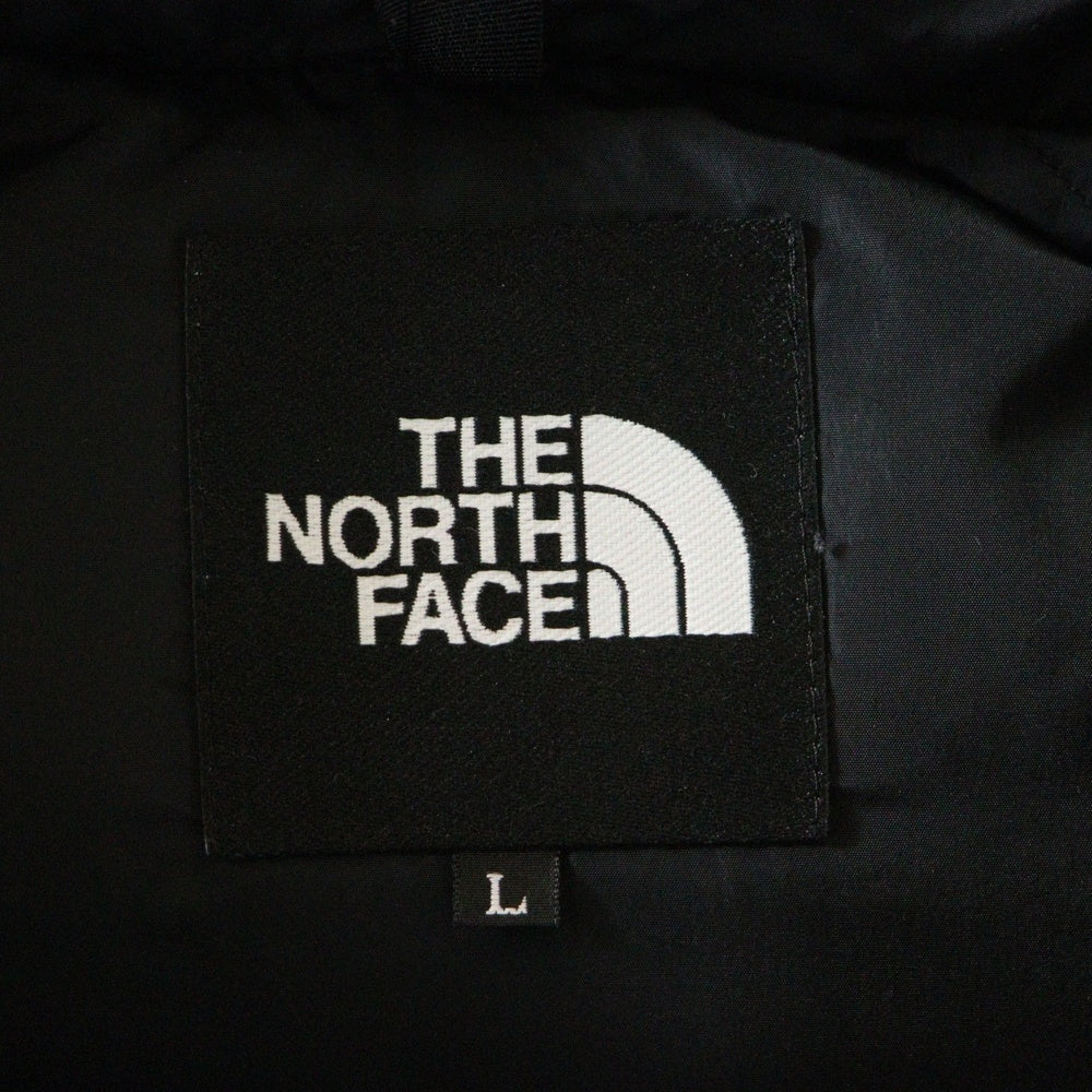 THE NORTH FACE(ザノースフェイス) NUPTSE JACKET ヌプシ 胸ロゴデザイン ダブルポケット ジップアップ ダウンジャケット グリーン ND91841