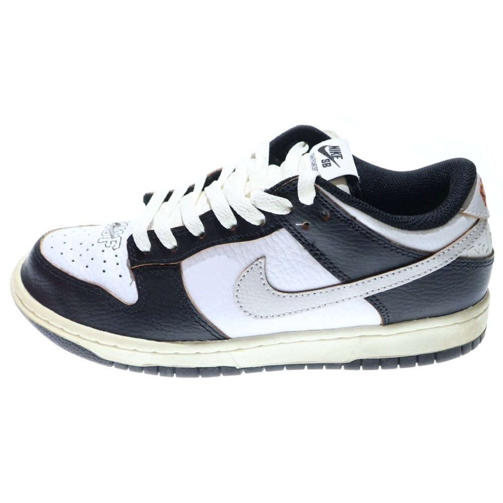 NIKE SB(ナイキエスビー) ×HUF DUNK SB LOW OG QS SAN FRANCISCO ハフ ダンク サンフランシスコ ローカットスニーカー レディース ブラック/ホワイト US6.5/24.5cm FD8775-001