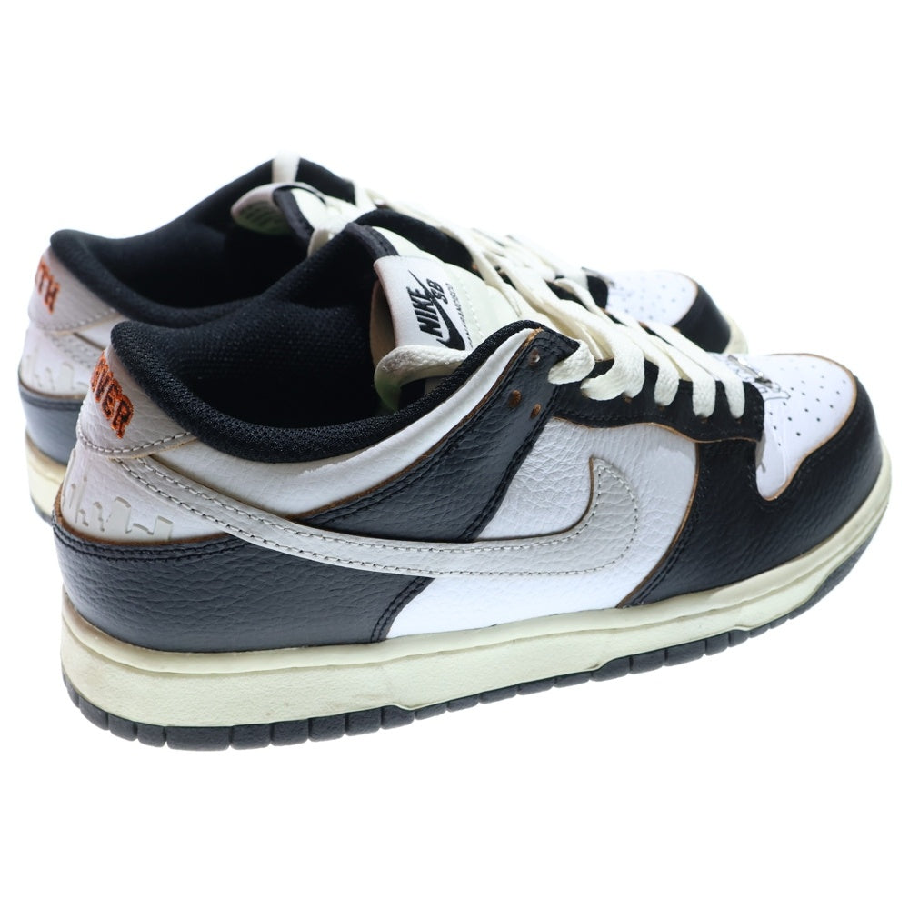 NIKE SB(ナイキエスビー) ×HUF DUNK SB LOW OG QS SAN FRANCISCO ハフ ダンク サンフランシスコ ローカットスニーカー レディース ブラック/ホワイト US6.5/24.5cm FD8775-001