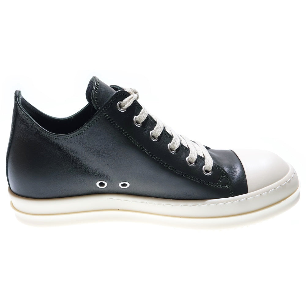 Rick Owens(リックオウエンス) RAMONES LOW SNEAKER ラモーンズ レザー ローカットスニーカー RU02D6891LCO