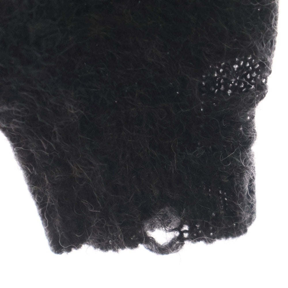 UNDERCOVER(アンダーカバー) 23AW モヘア ダメージ加工 ウール ニット カーディガン グレー UC2C9903