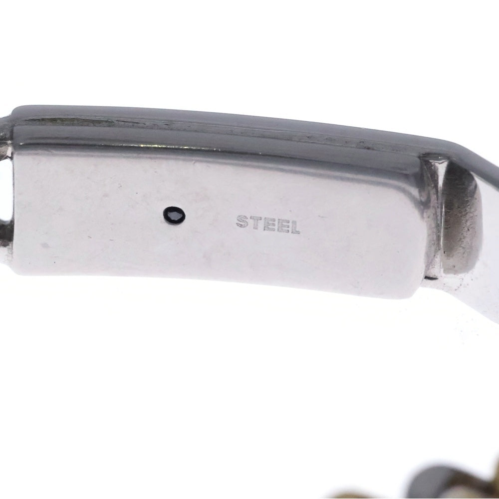 DIESEL(ディーゼル) Dロゴプレート IDチェーンブレスレット シルバー/ゴールド DX1457931