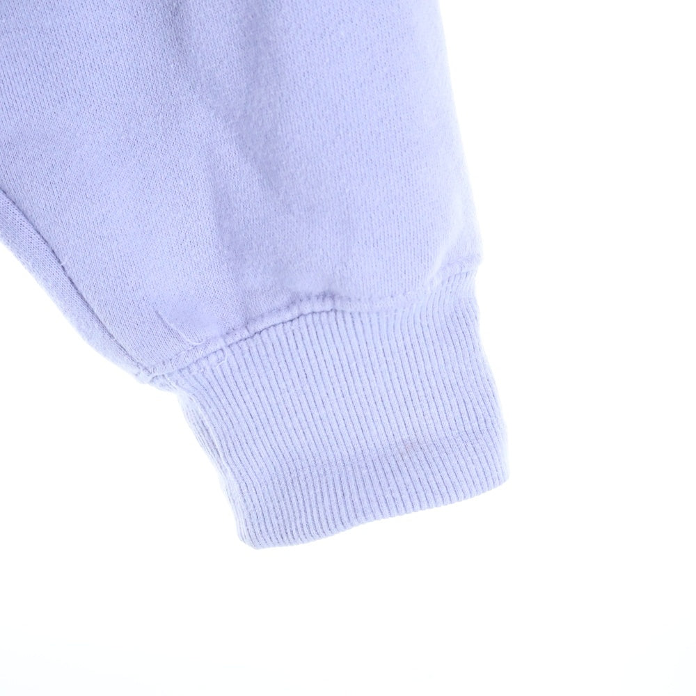 NO BRAND(ノーブランド) MAHAGRID マハグリッド フロントロゴデザイン クルーネック カットソー スウェット トレーナー パープル MG2B MM481 APPS