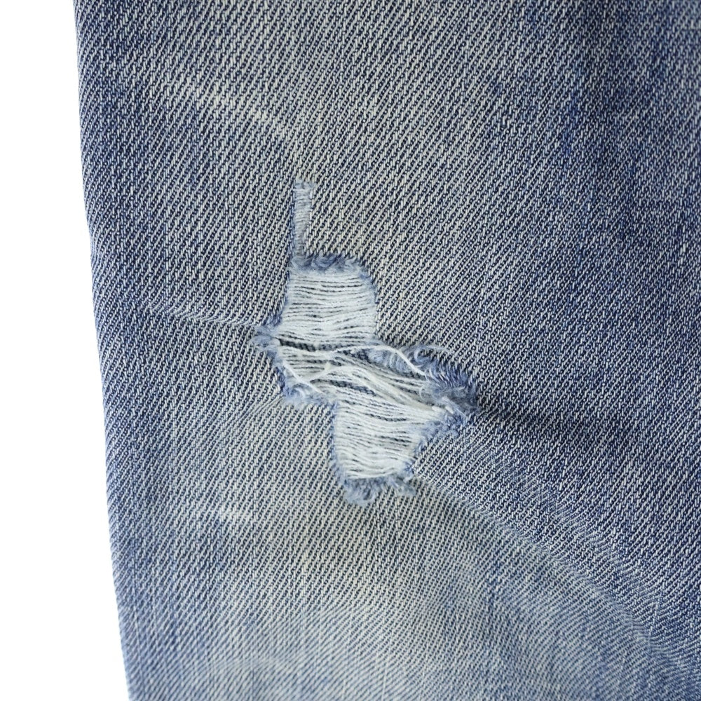 DIESEL(ディーゼル) GETLEGG ダメージ加工 ジップフライ デニム スキニーパンツ インディゴ レディース 03030