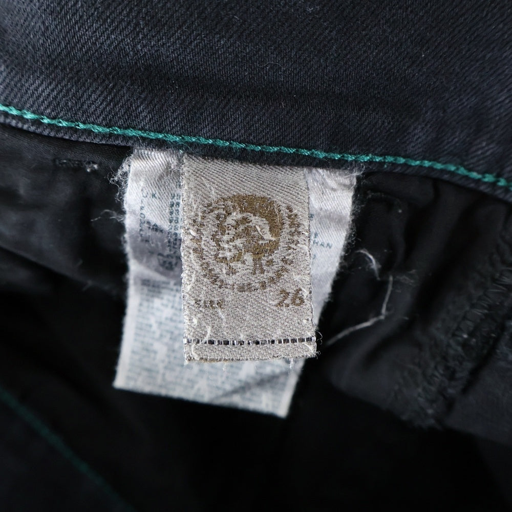 DIESEL(ディーゼル) GETLEGG ジップフライ デニムスキニーパンツ ブラック レディース 01144