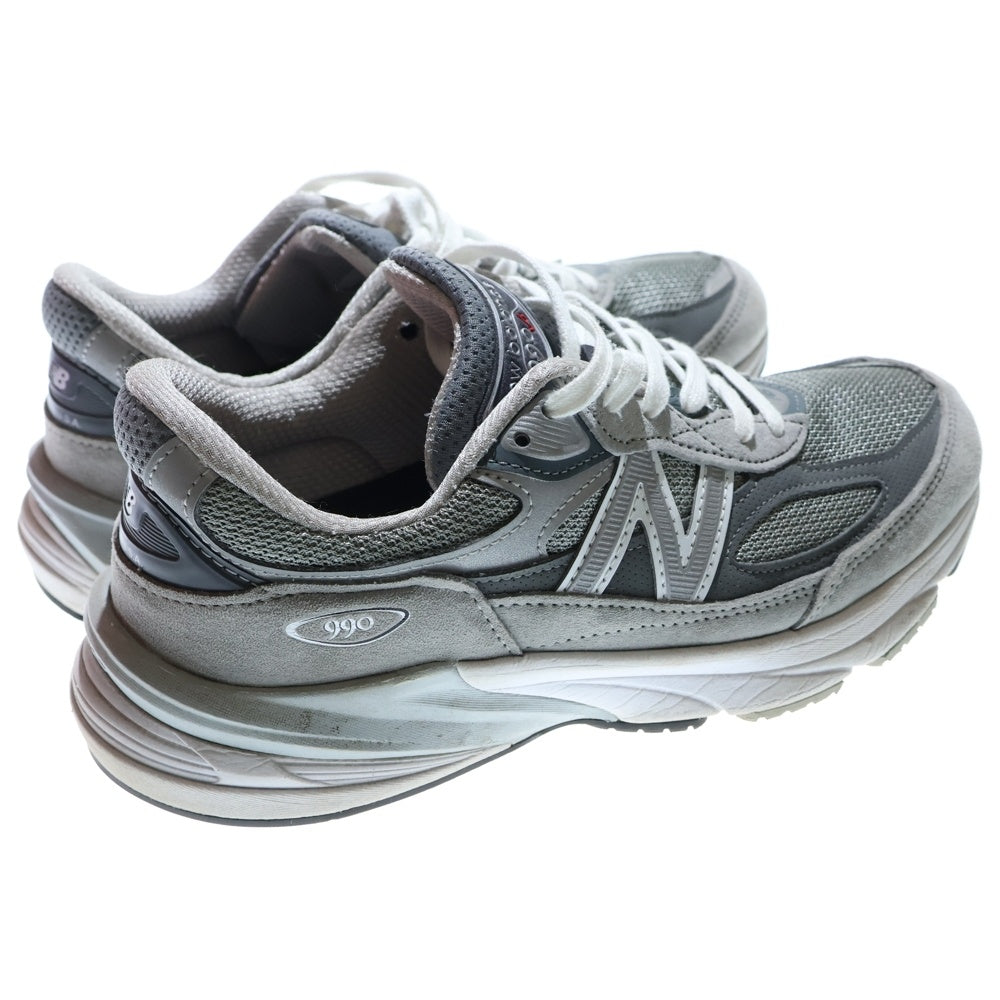 New Balance(ニューバランス) M990GL6 スウェードレザー ローカットスニーカー グレー US8/26.0cm
