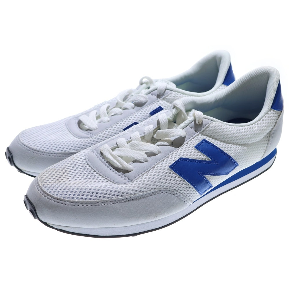 New Balance(ニューバランス) U410MWB メッシュ ローカットスニーカー ホワイト/ブルー US10/28cm