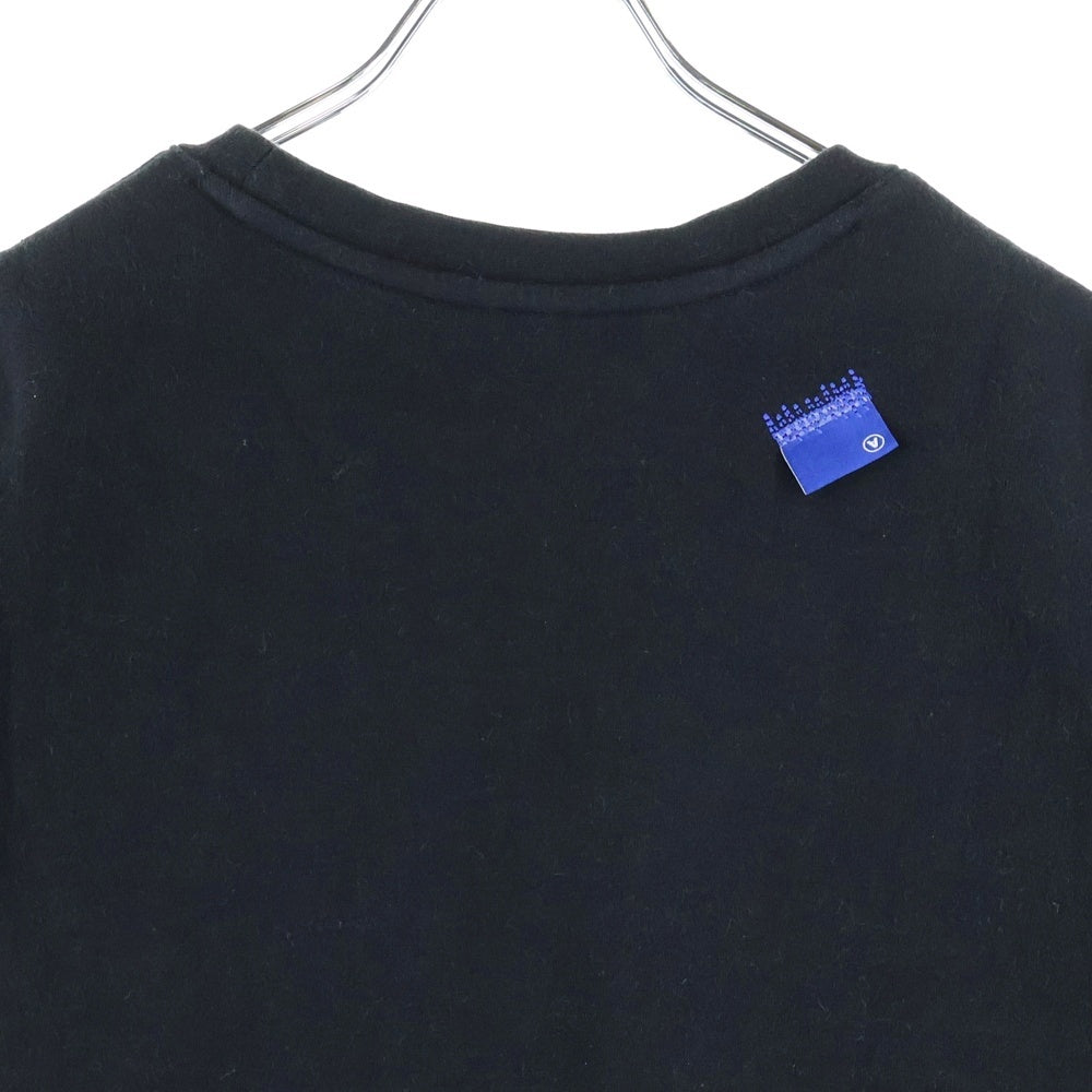 ADER ERROR(アーダーエラー) 19SS ARROW ロゴプリント クルーネック 半袖Tシャツ カットソー ブラック 19ASSTO18BK3