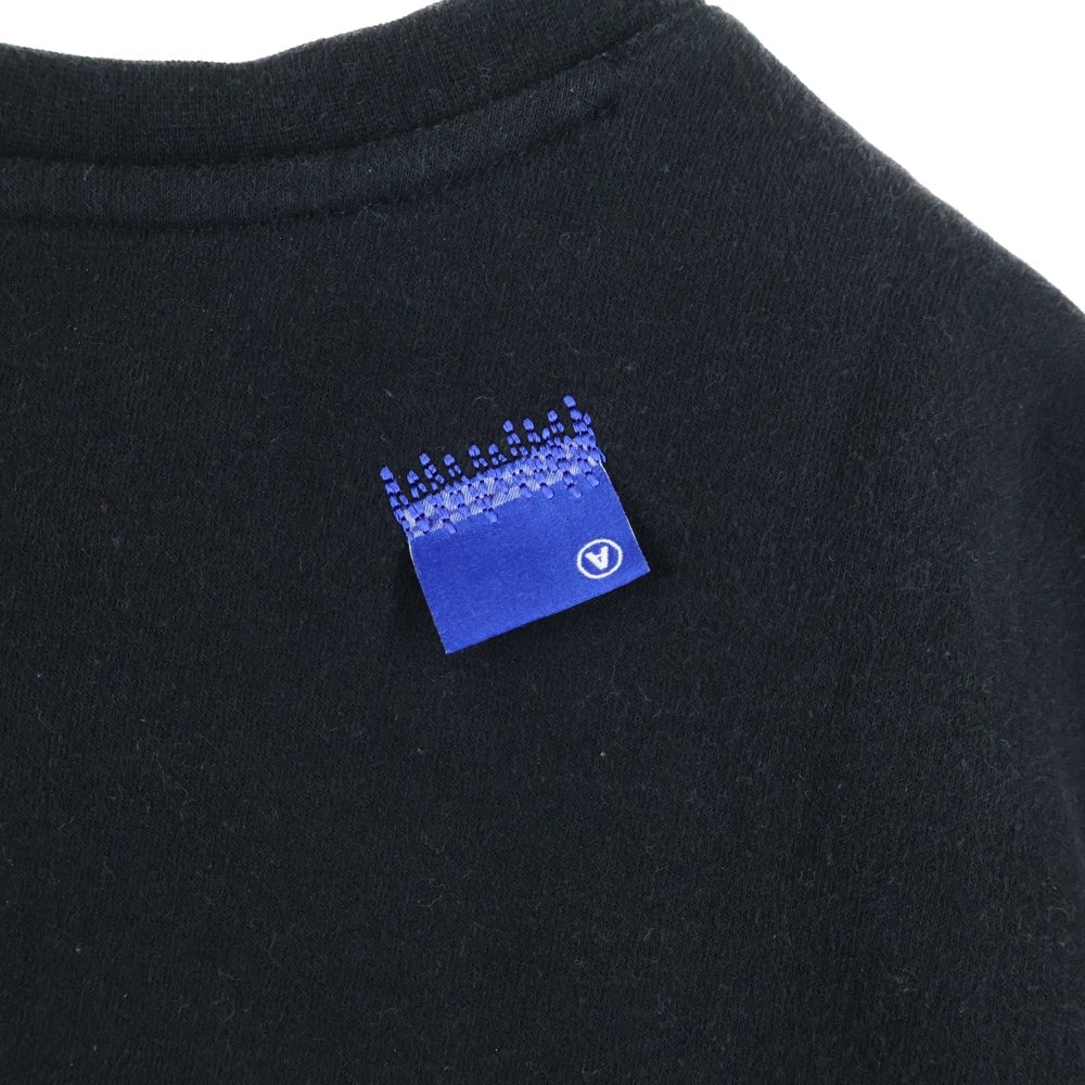 ADER ERROR(アーダーエラー) 19SS ARROW ロゴプリント クルーネック 半袖Tシャツ カットソー ブラック 19ASSTO18BK3