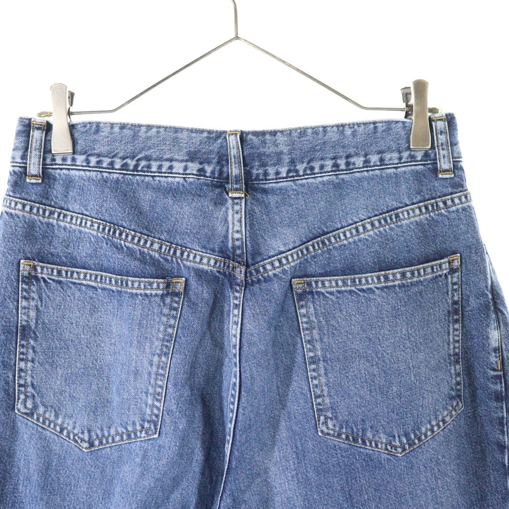 JOHN LAWRENCE SULLIVAN(ジョンローレンスサリバン) WASHED DENIM WIDE PANTS ウォッシュドデニム フロントフック ワイドパンツ インディゴ JLS-02-22