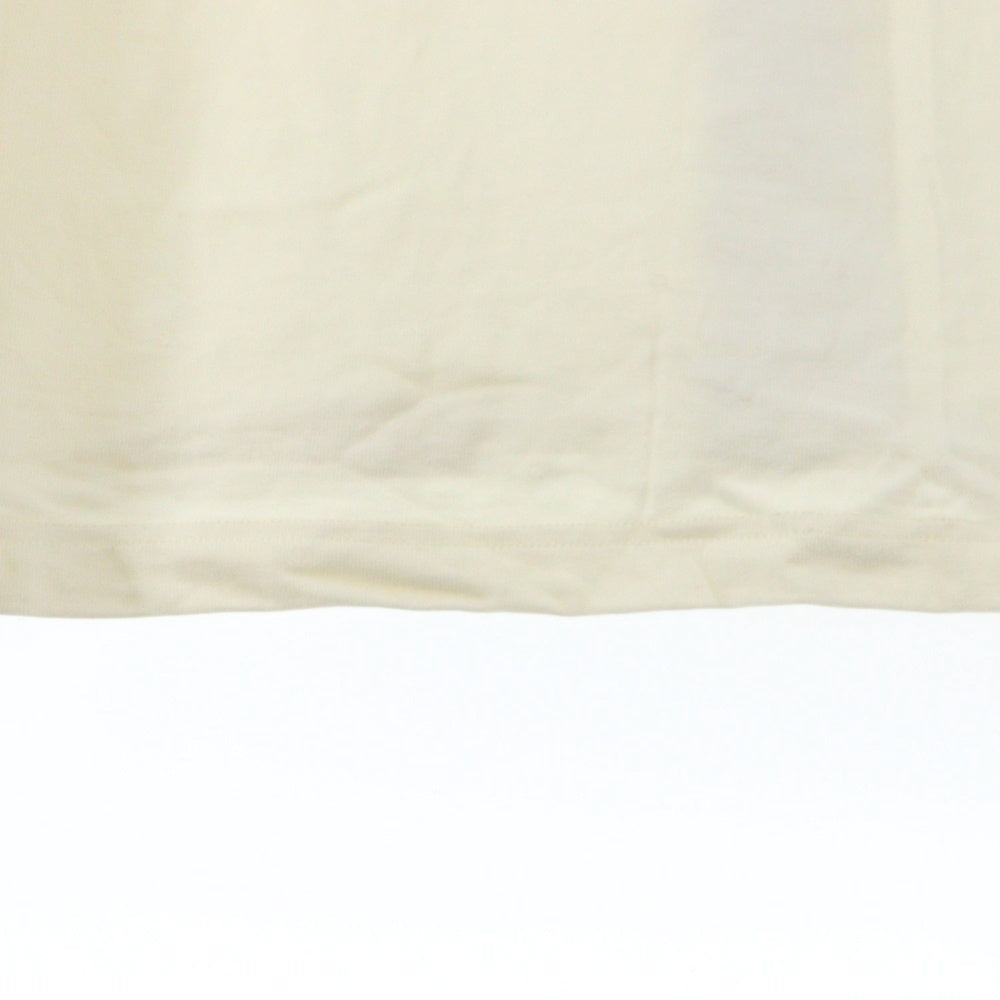 Y/PROJECT(ワイプロジェクト) トリプルカラーロゴプリント コットン 長袖Tシャツ カットソー ホワイト TS91-S25