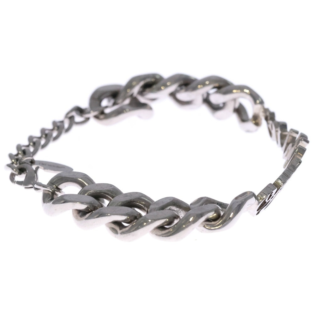 OFF-WHITE(オフホワイト) LOGO CHAIN BRACELET ロゴチェーン ブレスレット シルバー OMOA107F24MET0017200