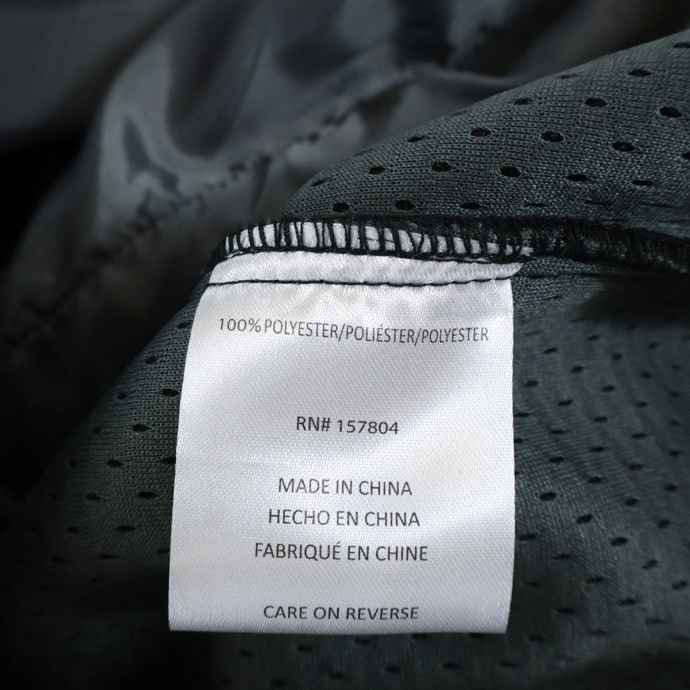 GX1000(ジーエックスセン) マルチポケット ロゴデザインジップアップ ボアジャケット ブラック