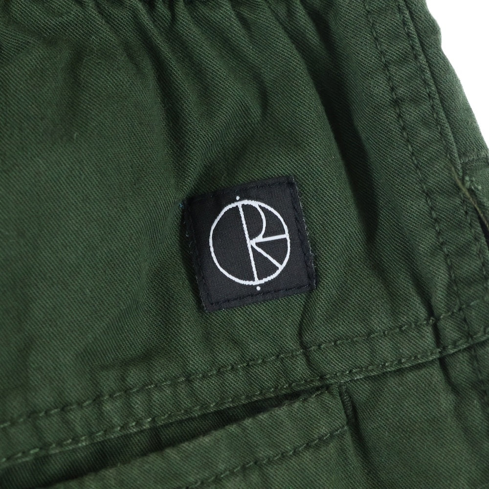 POLAR SKATE CO(ポーラー) バックロゴデザイン ドローストリング イージーパンツ グリーン