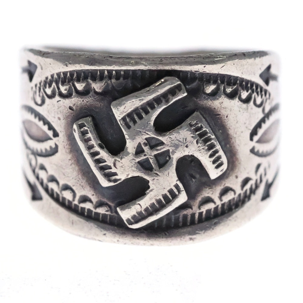LARRY SMITH(ラリースミス) 卍 モチーフ リング シルバー