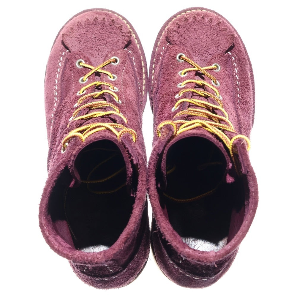 Wesco(ウエスコ) CUSTOM JOBMASTER カスタム ジョブマスター レザースウェードハイカットブーツ ボルドー PURP106RAPTMALT