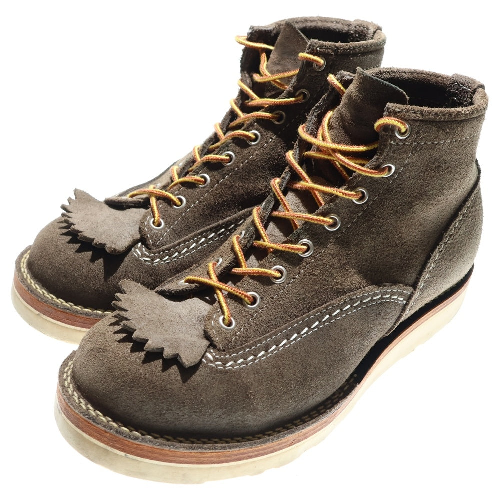 Wesco(ウエスコ) CUSTOM JOBMASTER カスタム ジョブマスター レザースウェードハイカットブーツ チャコール CHARC106RAPTMALT