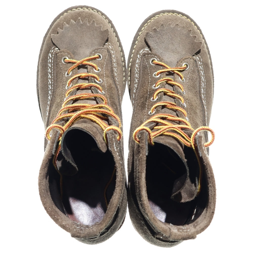 Wesco(ウエスコ) CUSTOM JOBMASTER カスタム ジョブマスター レザースウェードハイカットブーツ チャコール CHARC106RAPTMALT