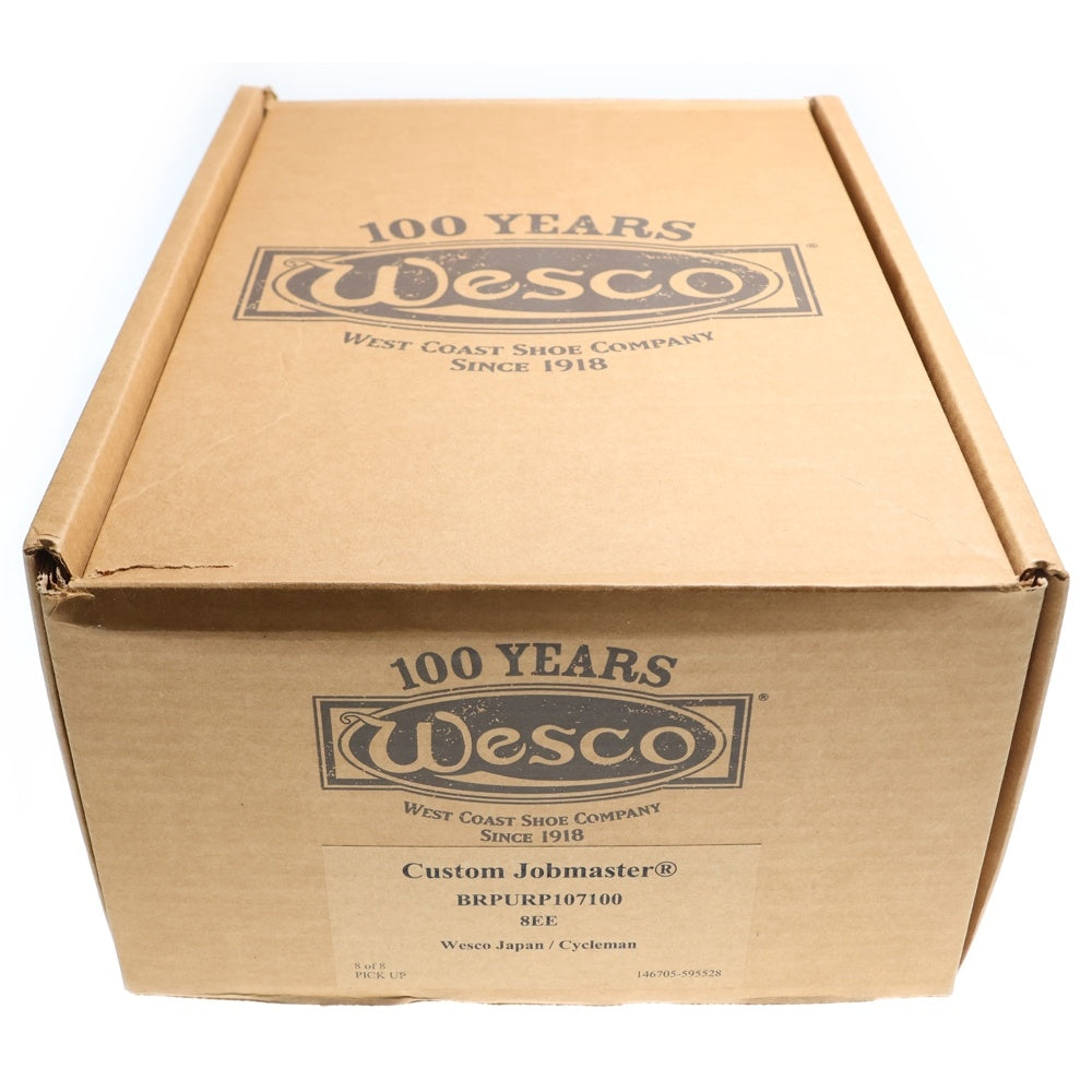 Wesco(ウエスコ) CUSTOM JOBMASTER カスタム ジョブマスター レザー切替スウェードハイカットブーツ ブラウン/ボルドー BRPURP107100