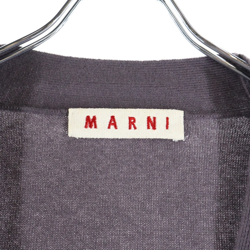 MARNI(マルニ) カシミヤ オーバーネック ニット セーター パープル レディース