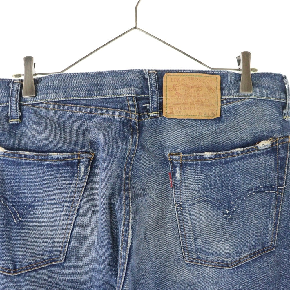 Levi's VINTAGE CLOTHING(リーバイス ビンテージ クロージング) 55501 日本製 J22 復刻 1955年モデル 均等V ビッグE ボタンフライ デニムパンツ インディゴ J28374 0805
