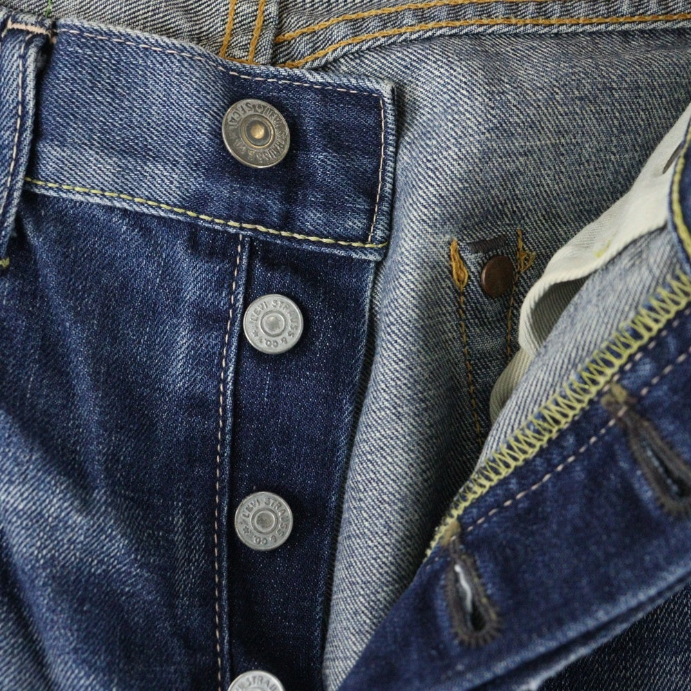 Levi's VINTAGE CLOTHING(リーバイス ビンテージ クロージング) 55501 日本製 J22 復刻 1955年モデル 均等V ビッグE ボタンフライ デニムパンツ インディゴ J28374 0805