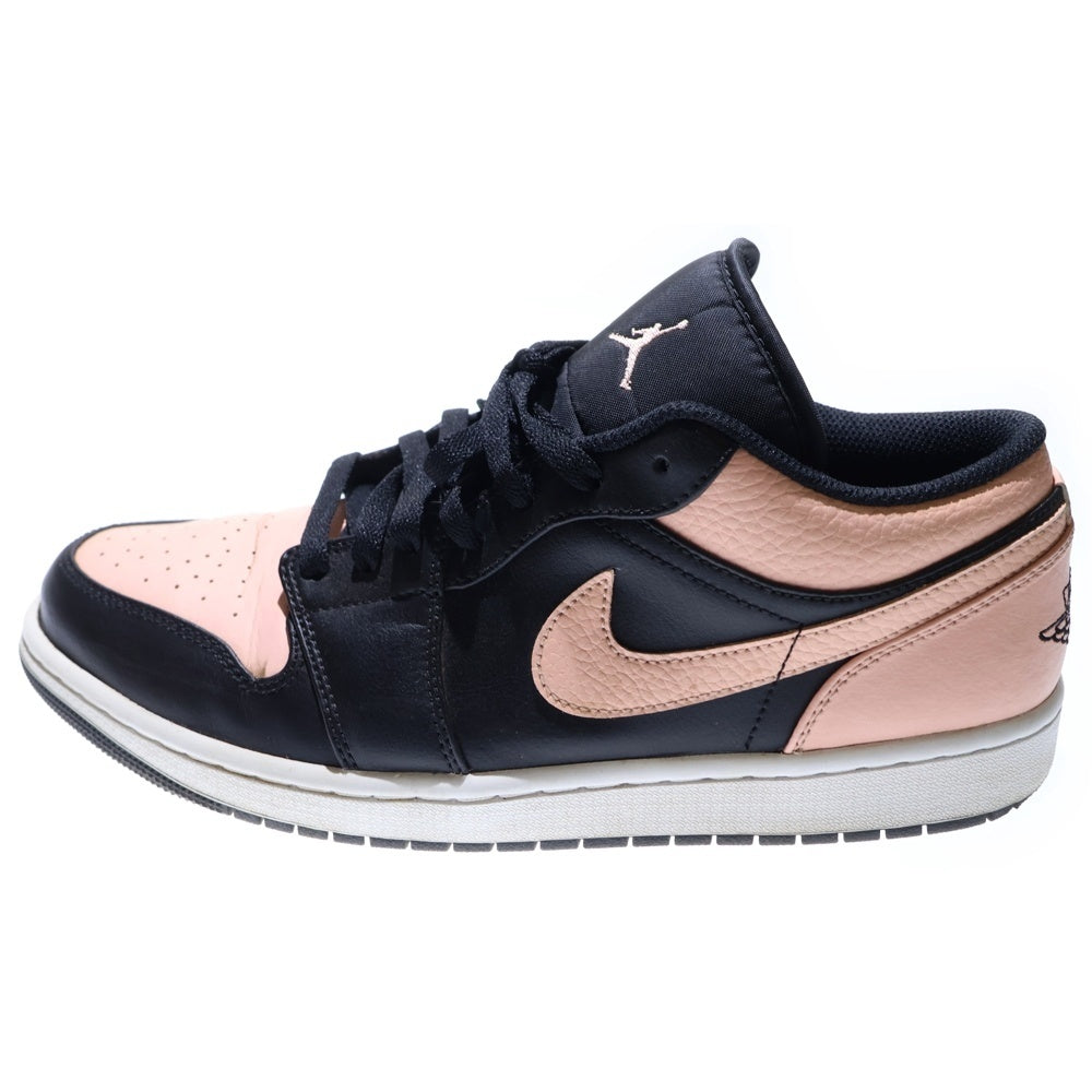 NIKE(ナイキ) AIR JORDAN 1 LOW エア ジョーダン 1 ローカットスニーカー ブラック/ピンク US11/29cm 553558-034