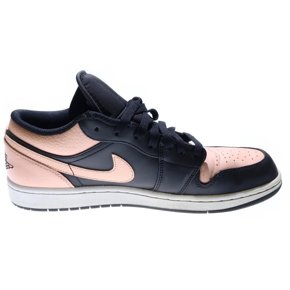 NIKE(ナイキ) AIR JORDAN 1 LOW エア ジョーダン 1 ローカットスニーカー ブラック/ピンク US11/29cm 553558-034