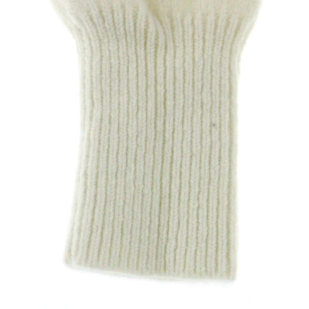 DIESEL(ディーゼル) M-AREESA Dロゴ クルーネック ニットセーター アイボリー レディース A06712